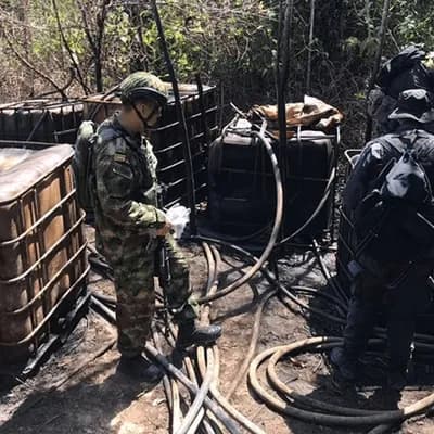 Capturan a cuatro presuntos integrantes del ELN por robo de hidrocarburos en Cúcuta y Villa del Rosario