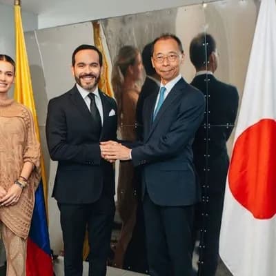 Presidente electo y embajador de Japón se reunieron para revisar la hoja de ruta comercial