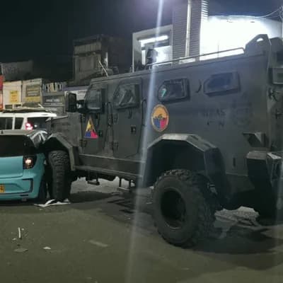 Vehículo militar chocó con un automóvil en Bogotá: esto se sabe del accidente