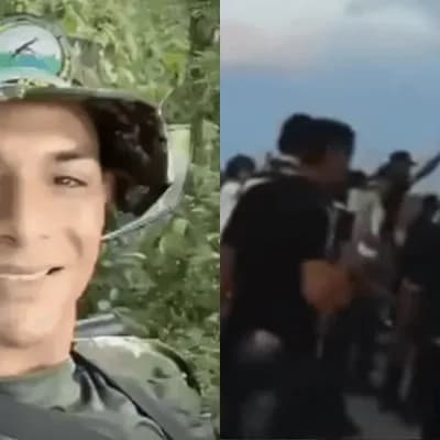 Con disparos al aire y música popular fue recibido el cuerpo de alias Bendito Menor en Riohacha