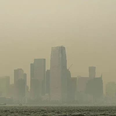 El humo de los incendios en Canadá llegó a Nueva Jersey y amenaza la final del Mundial