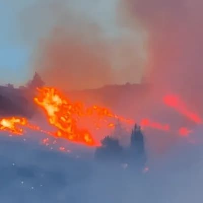 Grave incendio forestal en Villa de Leyva ya afecta más de 60 hectáreas