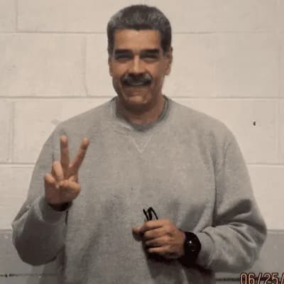 Publican fotos de Nicolás Maduro desde una cárcel de Nueva York: "Pequeño regalo de amor y esperanza"