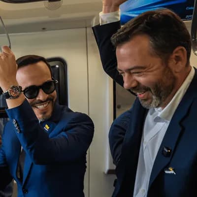 “Quiero ratificar ante ustedes mi compromiso de terminar la Línea Uno”: presidente De la Espriella visita el Metro de Bogotá