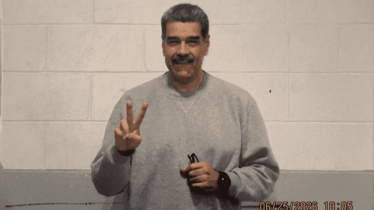 Publican fotos de Nicolás Maduro desde una cárcel de Nueva York: "Pequeño regalo de amor y esperanza"