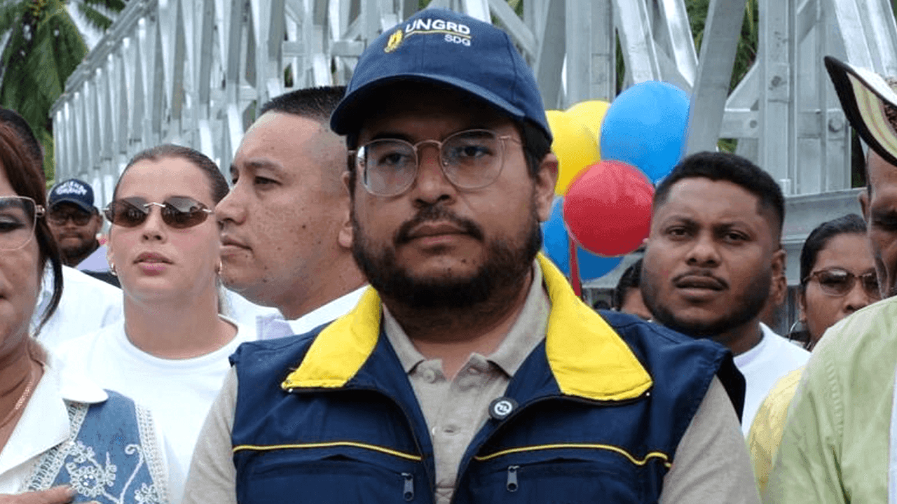 Rafael Enrique Cruz asumirá temporalmente la dirección de la UNGRD tras la salida de Carlos Carrillo. Créditos: UNGRD