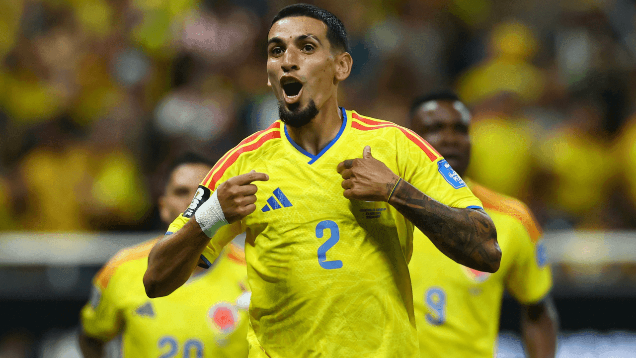 Daniel Muñoz, goleador de Colombia en el Mundial. Daniel Muñoz, goleador de Colombia en el Mundial.