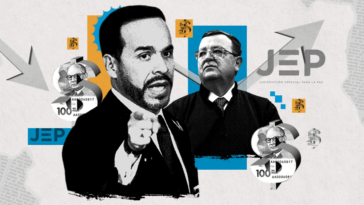 Los números no le dan la razón a De la Espriella en su pulso con la JEP Los números no le dan la razón a De la Espriella en su pulso con la JEP