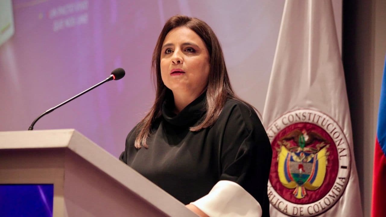 Paola Meneses, presidenta de la Corte Constitucional. Foto: Corte Constitucional. Paola Meneses, presidenta de la Corte Constitucional. Foto: Corte Constitucional.