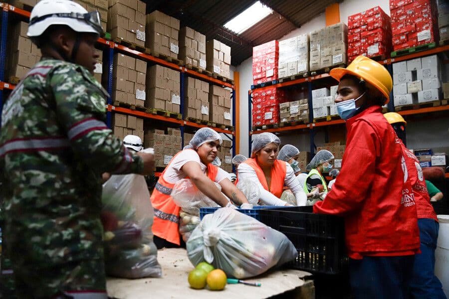 A un mes del terremoto en el Chocó, Banco de Alimentos de Bogotá suma 1.300 toneladas de ayuda enviadas A un mes del terremoto en el Chocó, Banco de Alimentos de Bogotá suma 1.300 toneladas de ayuda enviadas