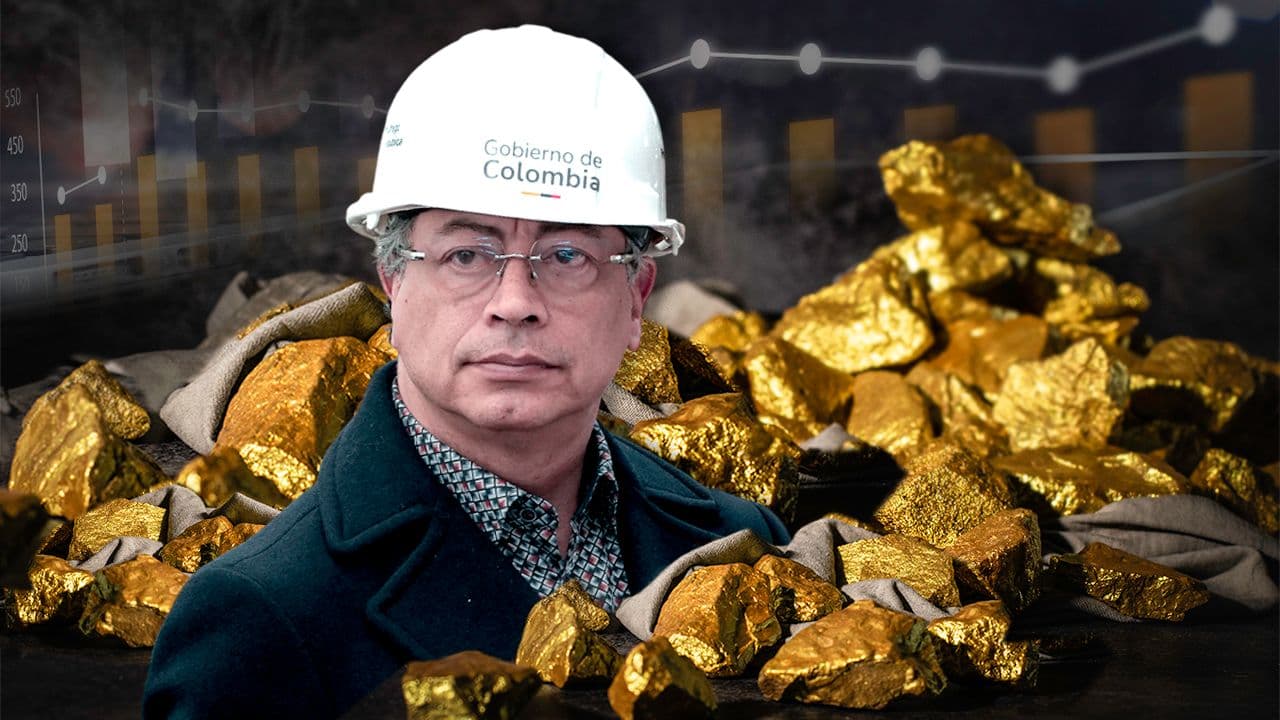 Fiebre del oro contagia a Petro Fiebre del oro contagia a Petro