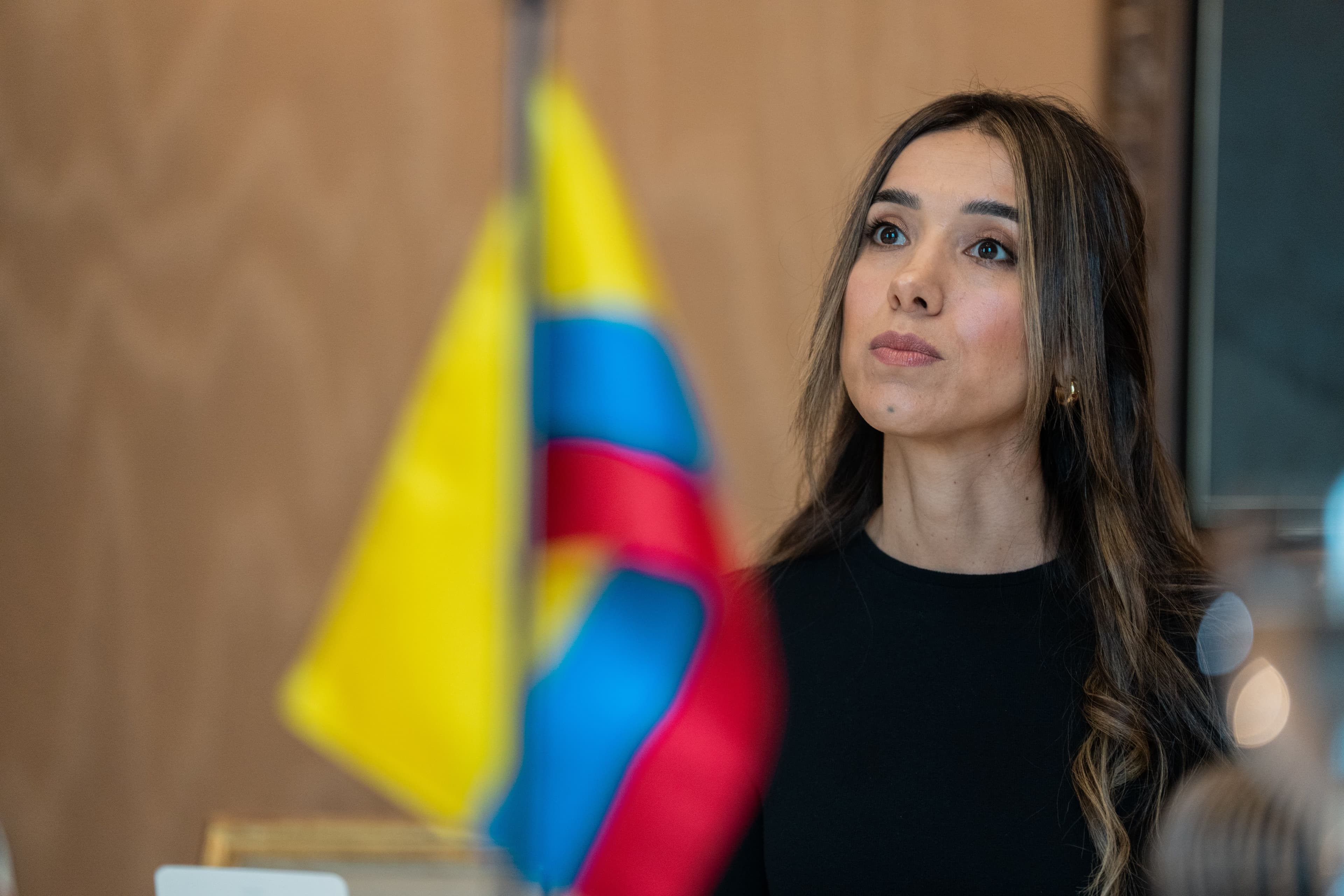 Nadia Murad en Colombia Nadia Murad en Colombia