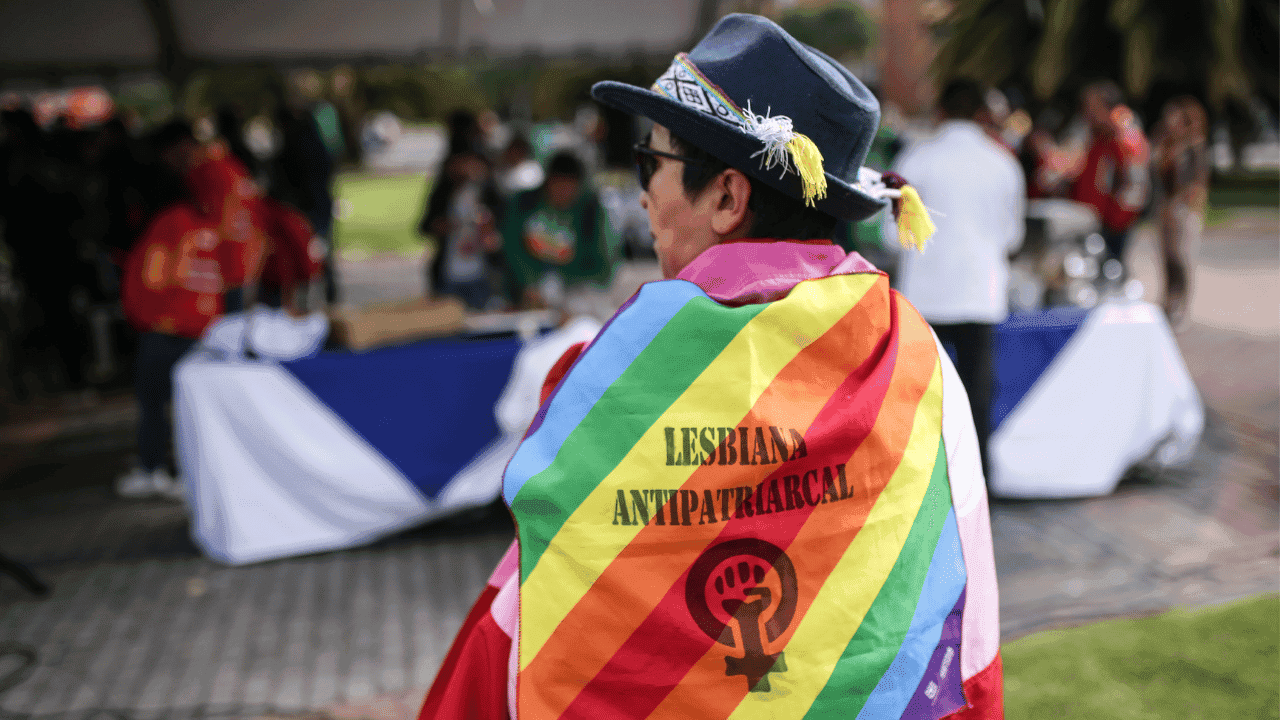 LGTBIQ+ marcha en Bogotá LGTBIQ+ marcha en Bogotá