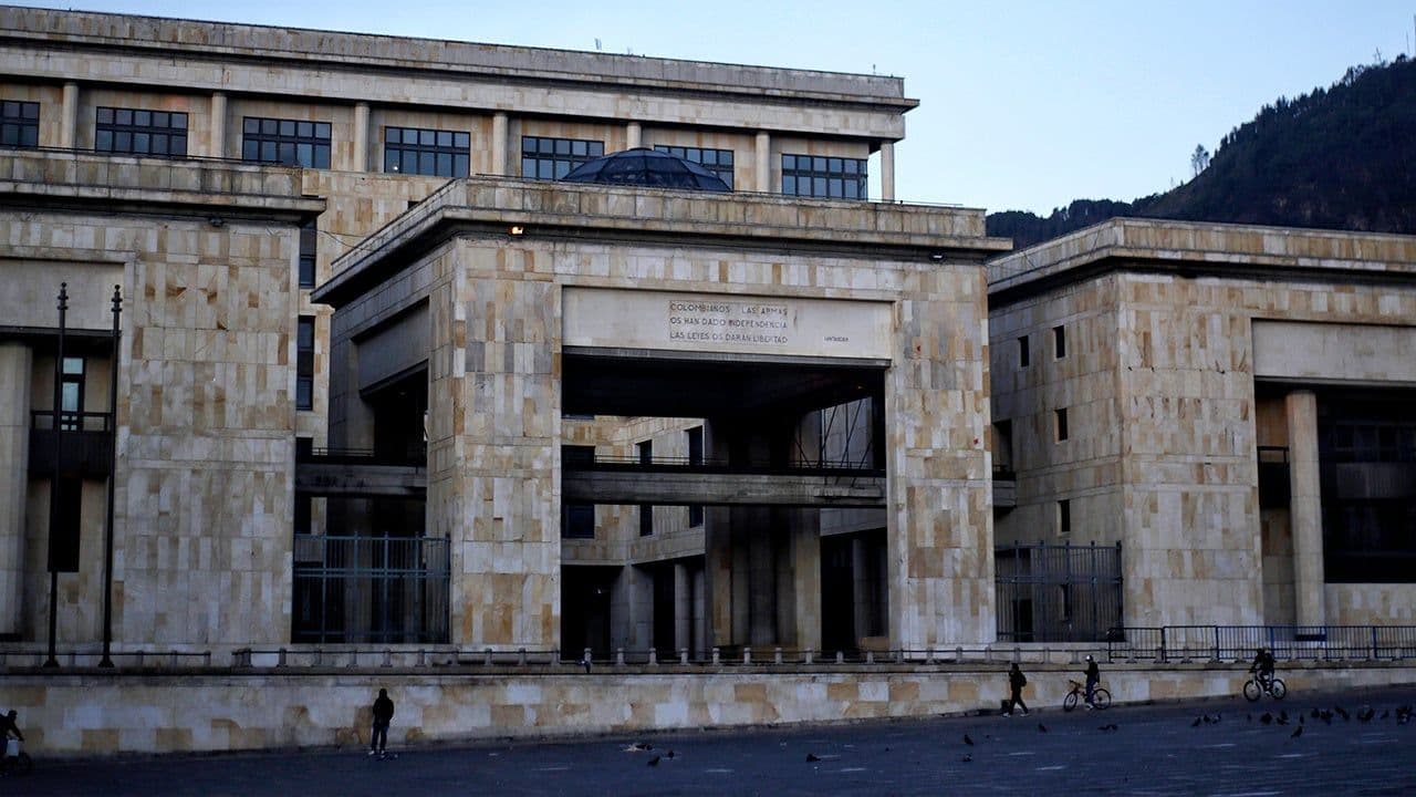 Palacio de Justicia en Bogotá. Palacio de Justicia en Bogotá.