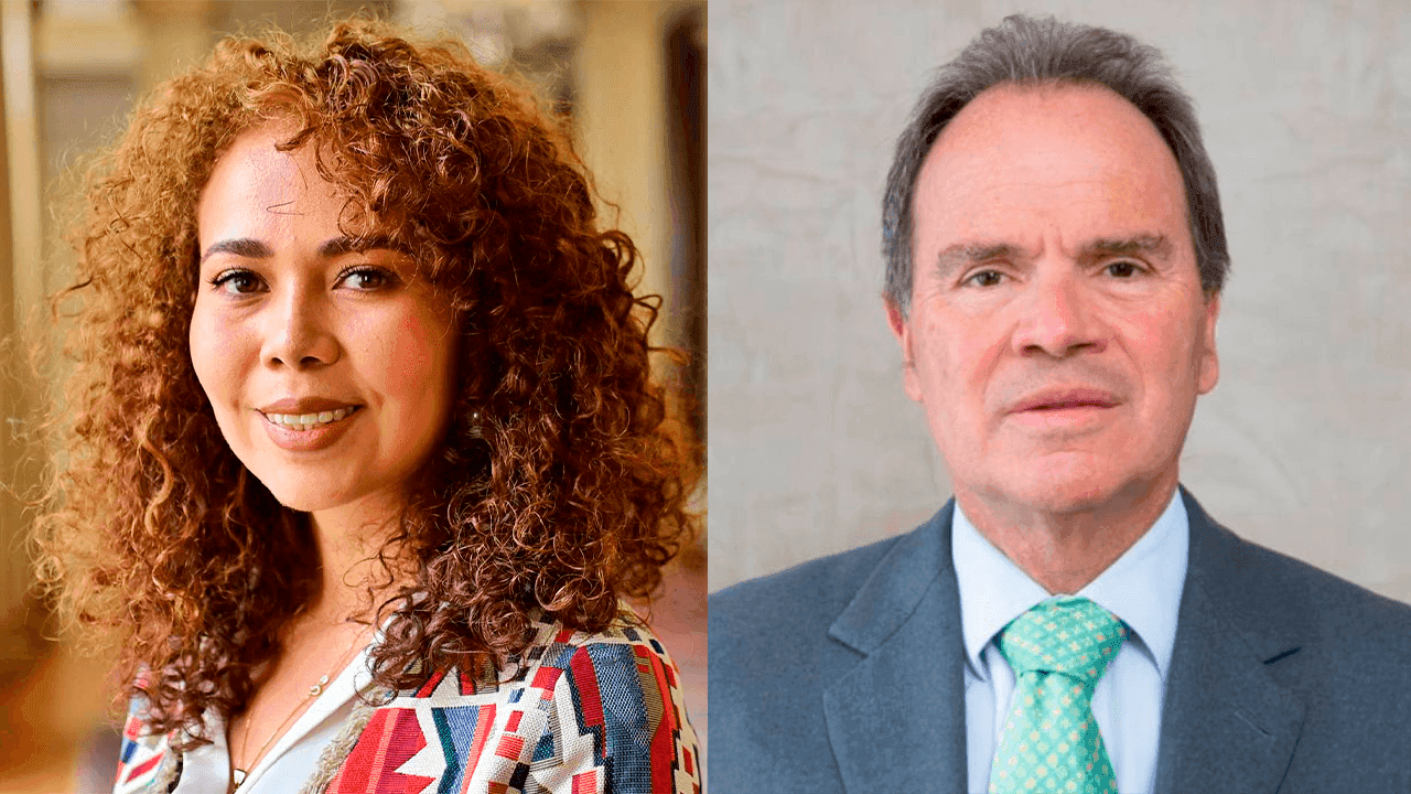 Ministra de ciencias y presidente de colfuturo Ministra de ciencias y presidente de colfuturo