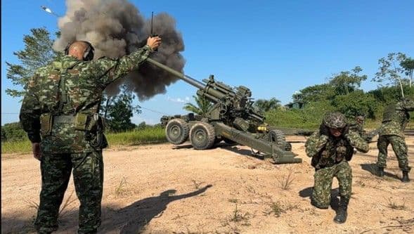 cañón ejército cañón ejército