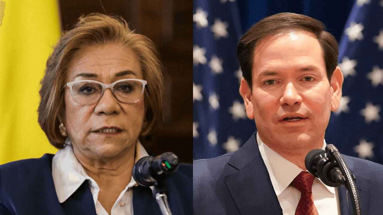 Rosa Villavicencio y Marco Rubio. Créditos: Colprensa y X:@SecRubio Rosa Villavicencio y Marco Rubio. Créditos: Colprensa y X:@SecRubio