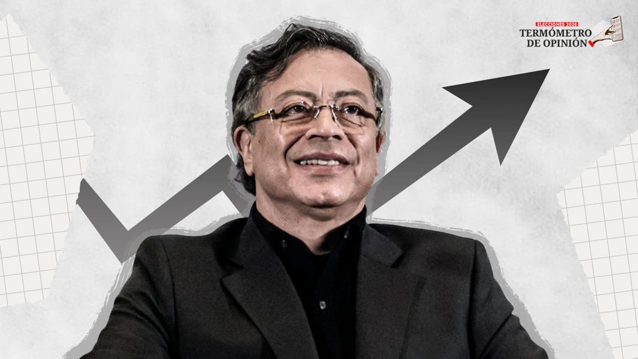 Imagen favorable del presidente Gustavo Petro Imagen favorable del presidente Gustavo Petro