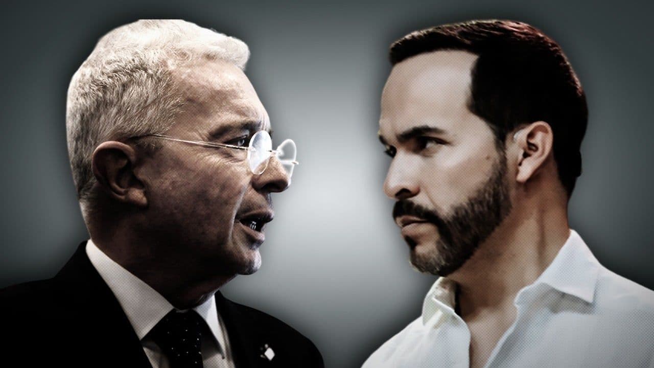 El expresidente Álvaro Uribe Vélez y el candidato ultra Abelardo de la Espriella. Fotoilustración: Yamith Mariño - CAMBIO El expresidente Álvaro Uribe Vélez y el candidato ultra Abelardo de la Espriella. Fotoilustración: Yamith Mariño - CAMBIO