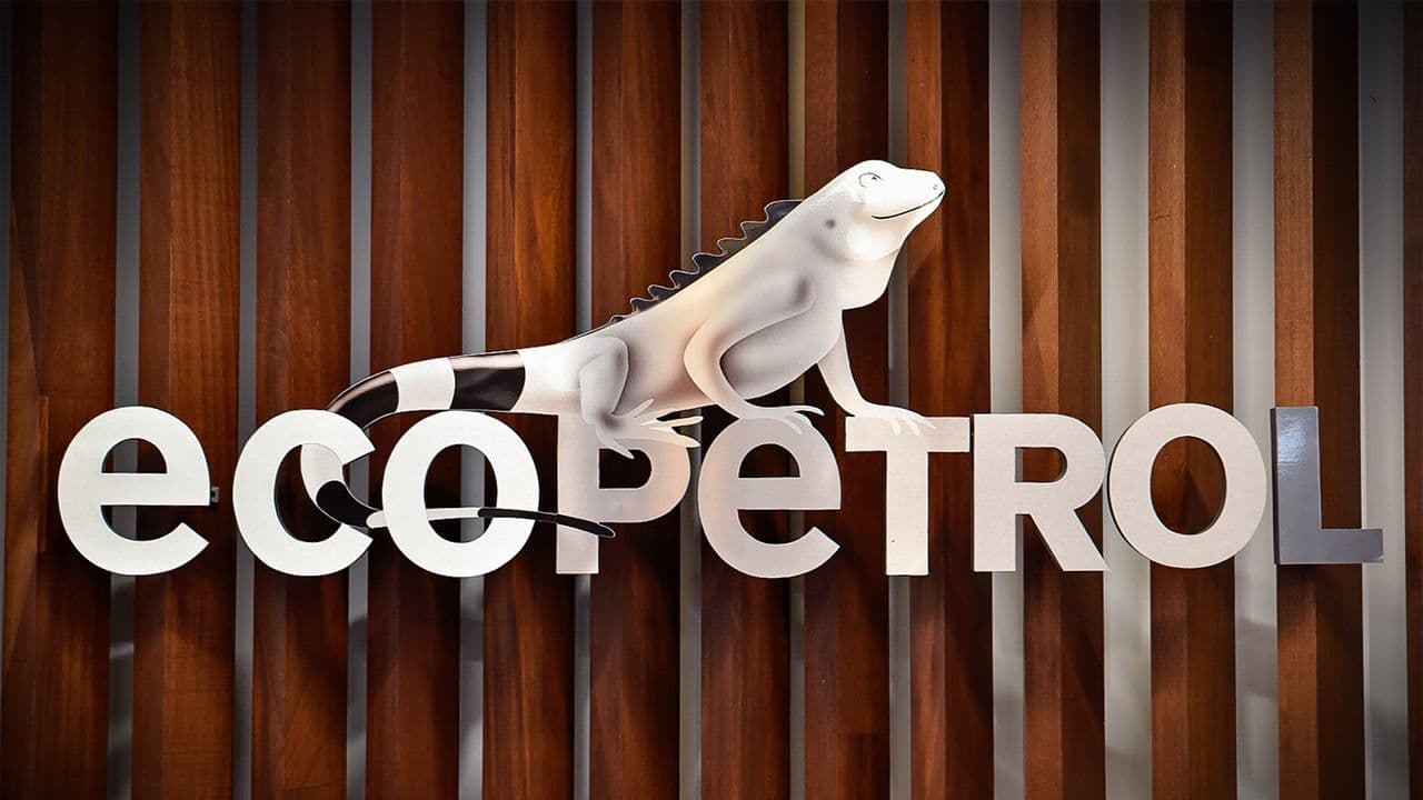Ecopetrol logo café Ecopetrol logo café