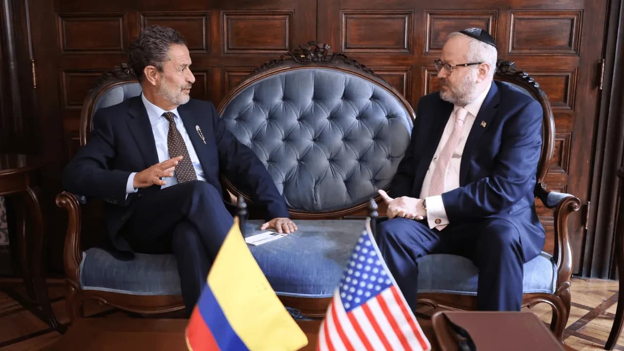 Canciller Ómar Bula se reunió con enviado especial contra el antisemitismo: ¿de qué hablaron? Canciller Ómar Bula se reunió con enviado especial contra el antisemitismo: ¿de qué hablaron?