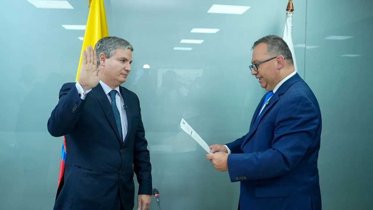 Juan Felipe Lemos es el nuevo presidente del CNE. Crédito: Redes sociales Juan Felipe Lemos es el nuevo presidente del CNE. Crédito: Redes sociales