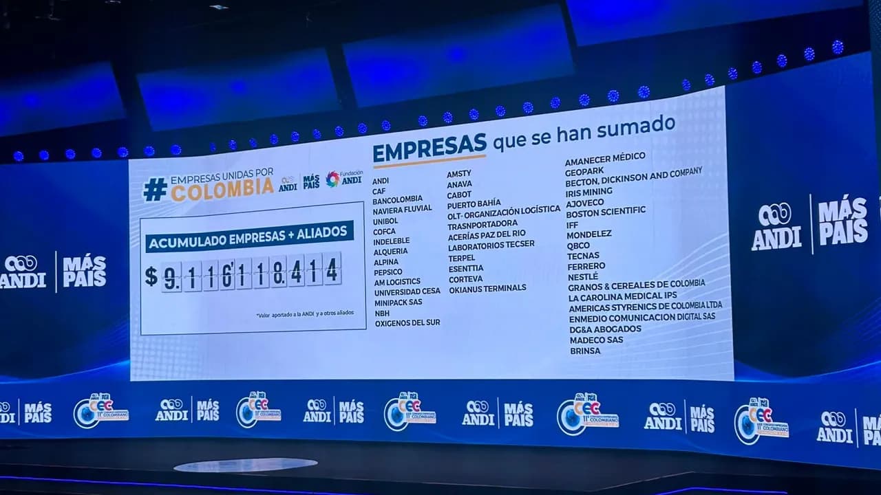 El terremoto cambió la agenda de la Andi: empresarios recaudan más de $13.900 millones El terremoto cambió la agenda de la Andi: empresarios recaudan más de $13.900 millones