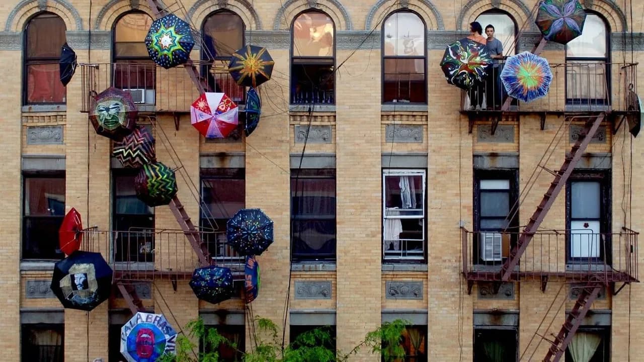 Edificio 'Umbrella House', Nueva York. Edificio 'Umbrella House', Nueva York.