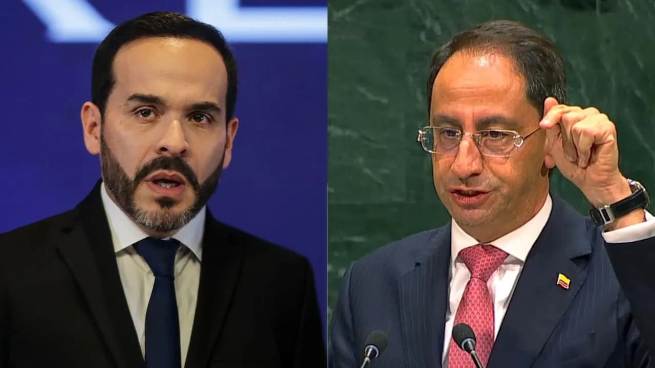 Abelardo de la Espriella, presidente de la República; y José Manuel Restrepo, vicepresidente. Fotos: Colprensa. Abelardo de la Espriella, presidente de la República; y José Manuel Restrepo, vicepresidente. Fotos: Colprensa.