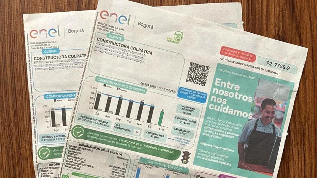 facturas de energía foto facturas de energía foto