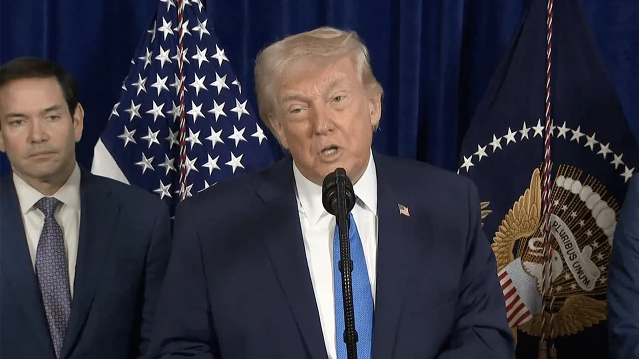 Donald Trump en rueda de prensa 3 de enero Donald Trump en rueda de prensa 3 de enero