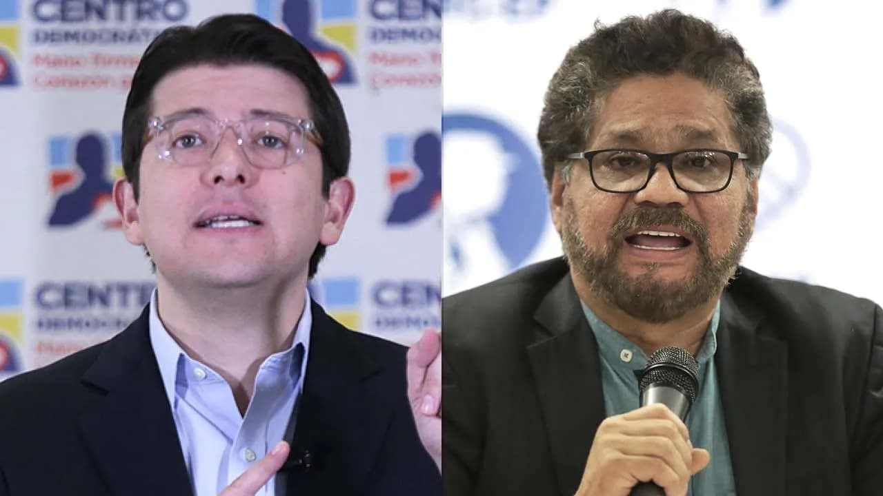 Miguel Uribe e Iván Márquez Miguel Uribe e Iván Márquez