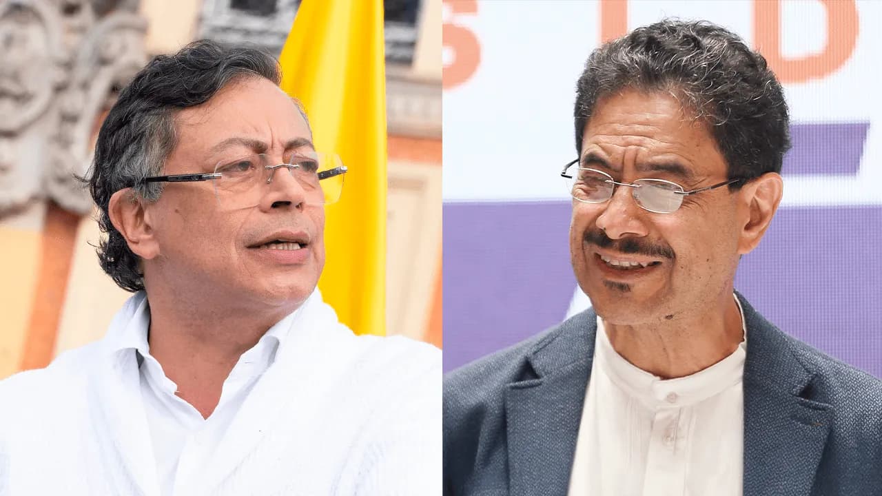 Gustavo Petro e Iván Cepeda Gustavo Petro e Iván Cepeda