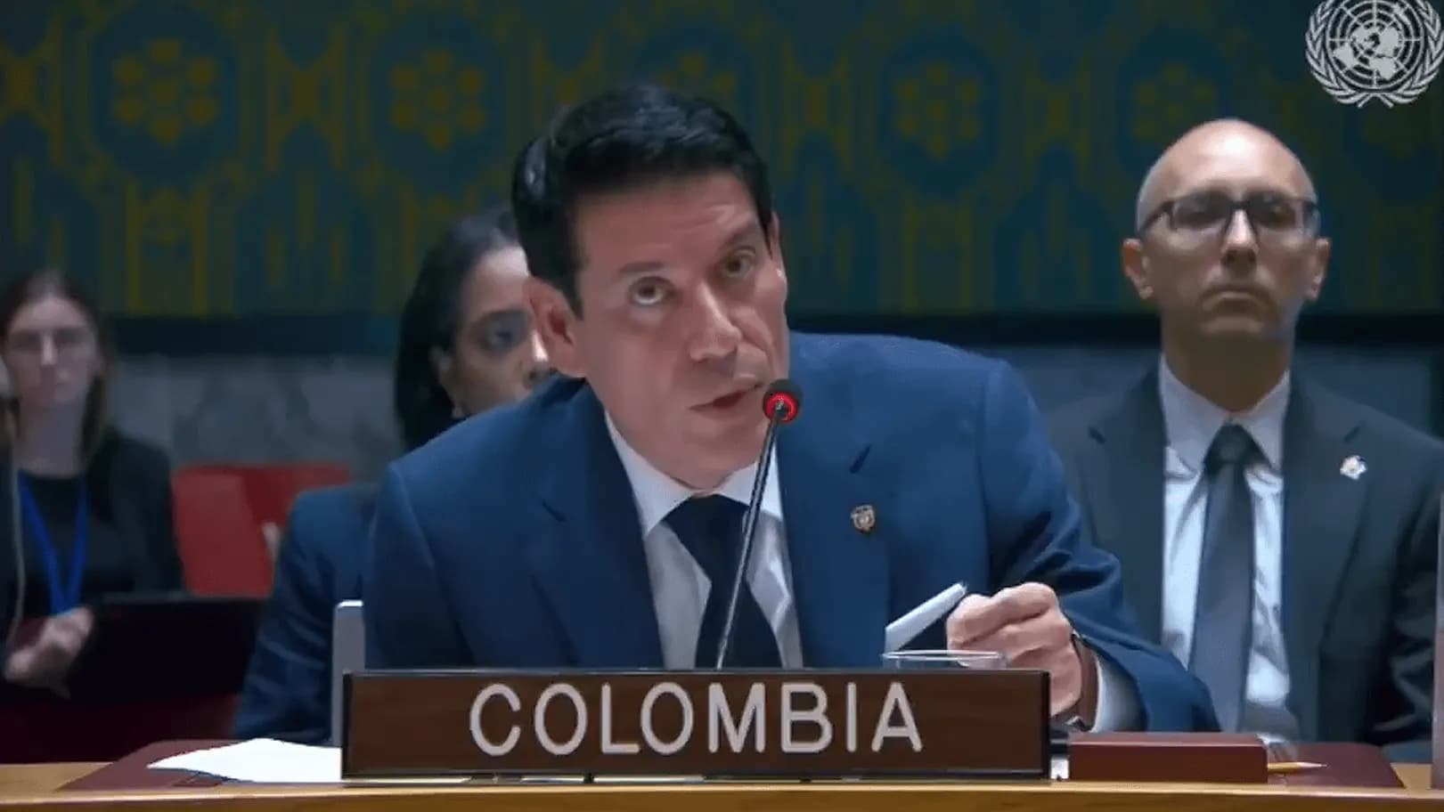 Embajador en la ONU Mauricio Gaona debuta en Consejo de Seguridad sobre sanciones a Irán Embajador en la ONU Mauricio Gaona debuta en Consejo de Seguridad sobre sanciones a Irán