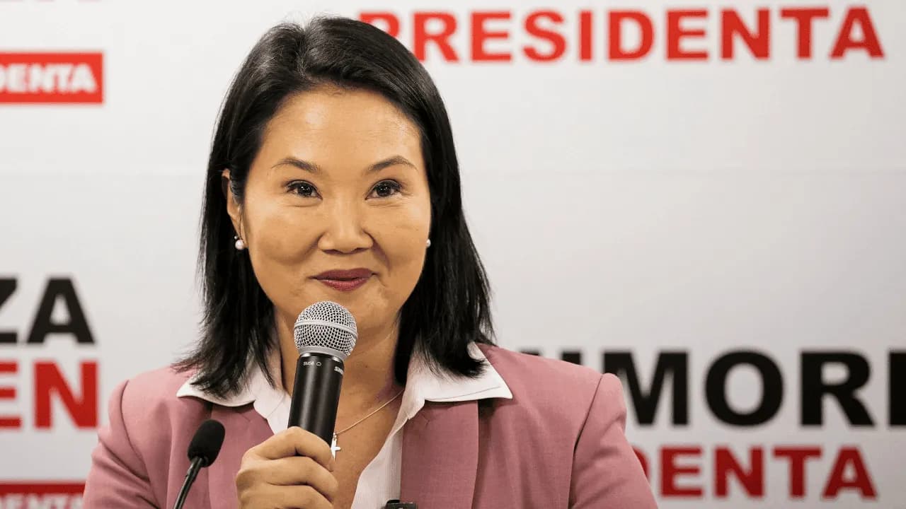 Keiko Fujimori es la nueva presidenta de Perú: ganó con una diferencia de menos de 50.000 votos Keiko Fujimori es la nueva presidenta de Perú: ganó con una diferencia de menos de 50.000 votos