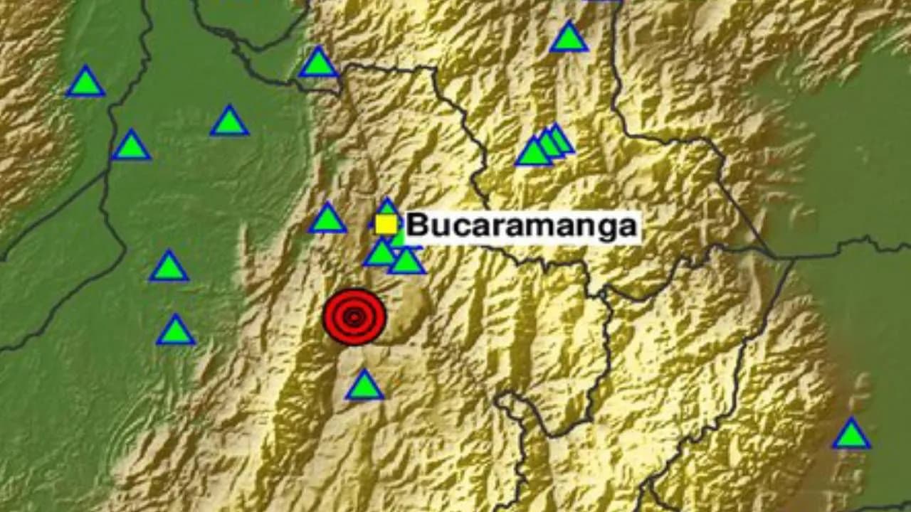Temblor en Colombia hoy: sismo de magnitud 5.1 sacudió a Los Santos, Santander Temblor en Colombia hoy: sismo de magnitud 5.1 sacudió a Los Santos, Santander