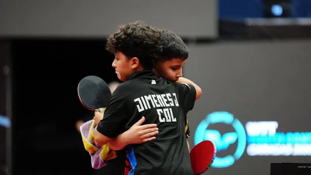 Delegación infantil de tenis de mesa de Colombia. Foto: Federación Venezolana de Tenis de Mesa. Delegación infantil de tenis de mesa de Colombia. Foto: Federación Venezolana de Tenis de Mesa.