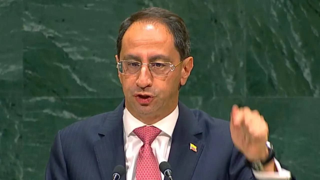 "He sido crítico de esta organización": así fue el discurso que llevó a la ONU el vicepresidente José Manuel Restrepo "He sido crítico de esta organización": así fue el discurso que llevó a la ONU el vicepresidente José Manuel Restrepo