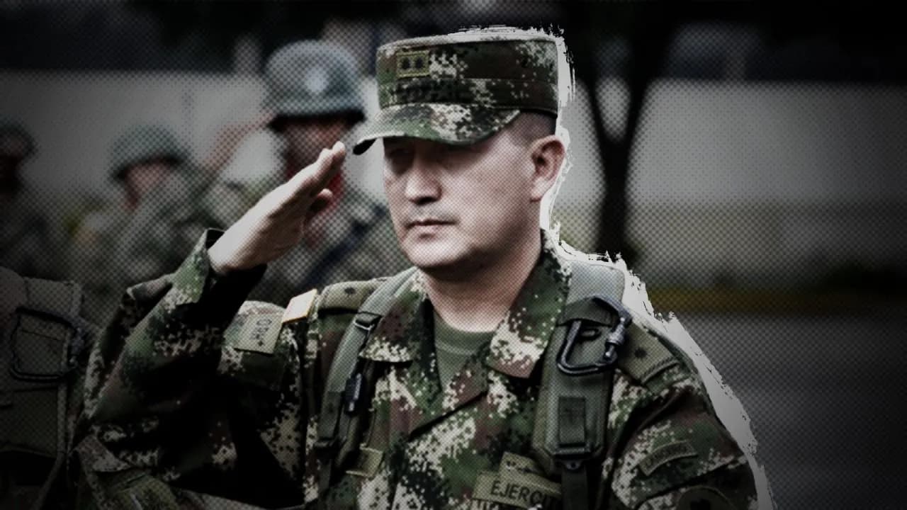 El mayor general Wilson Cháwez Mahecha El mayor general Wilson Cháwez Mahecha