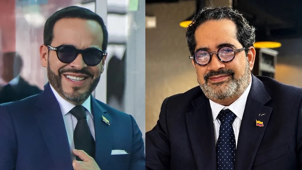 El presidente de la República, Abelardo de la Espriella, y el vocero de la Presidencia, Miller Soto. Fotos: Presidencia y redes sociales. El presidente de la República, Abelardo de la Espriella, y el vocero de la Presidencia, Miller Soto. Fotos: Presidencia y redes sociales.