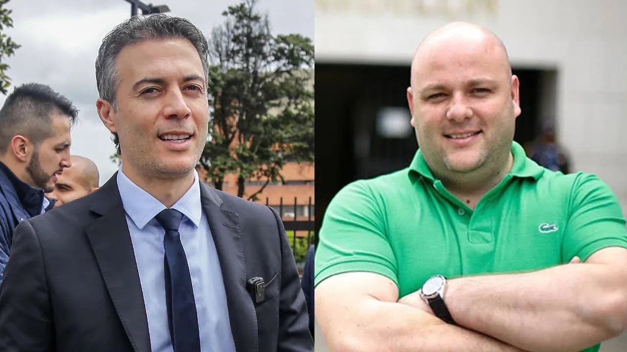 Daniel Quintero Calle, exalcalde de Medellín y excandidato a la Presidencia, junto a su hermano, Miguel. Fotos: Colprensa y redes sociales.. Daniel Quintero Calle, exalcalde de Medellín y excandidato a la Presidencia, junto a su hermano, Miguel. Fotos: Colprensa y redes sociales..