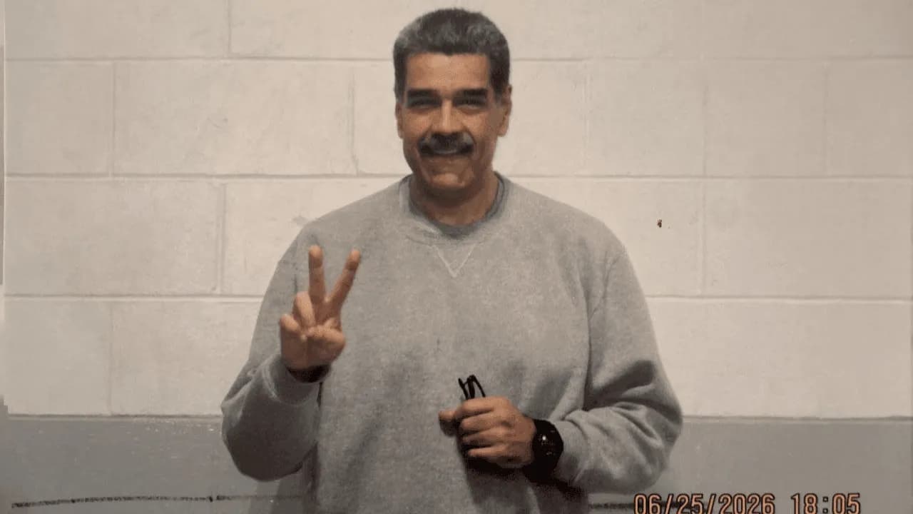 Publican fotos de Nicolás Maduro desde una cárcel de Nueva York: "Pequeño regalo de amor y esperanza" Publican fotos de Nicolás Maduro desde una cárcel de Nueva York: "Pequeño regalo de amor y esperanza"