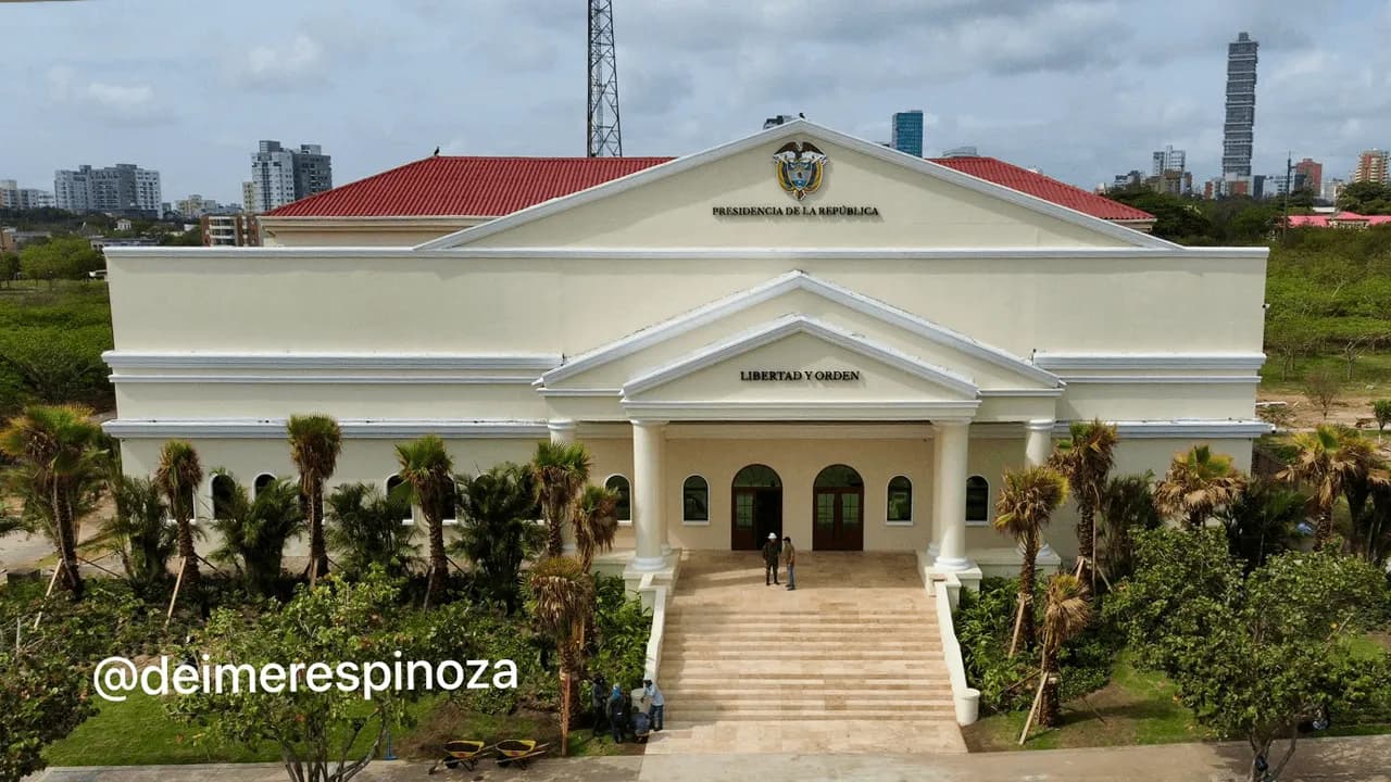 La sede presidencial de Barranquilla: la ruta sin rastro de la plata que pagó la remodelación La sede presidencial de Barranquilla: la ruta sin rastro de la plata que pagó la remodelación