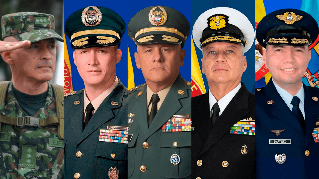 El presidente De la Espriella anuncia nueva cúpula militar El presidente De la Espriella anuncia nueva cúpula militar