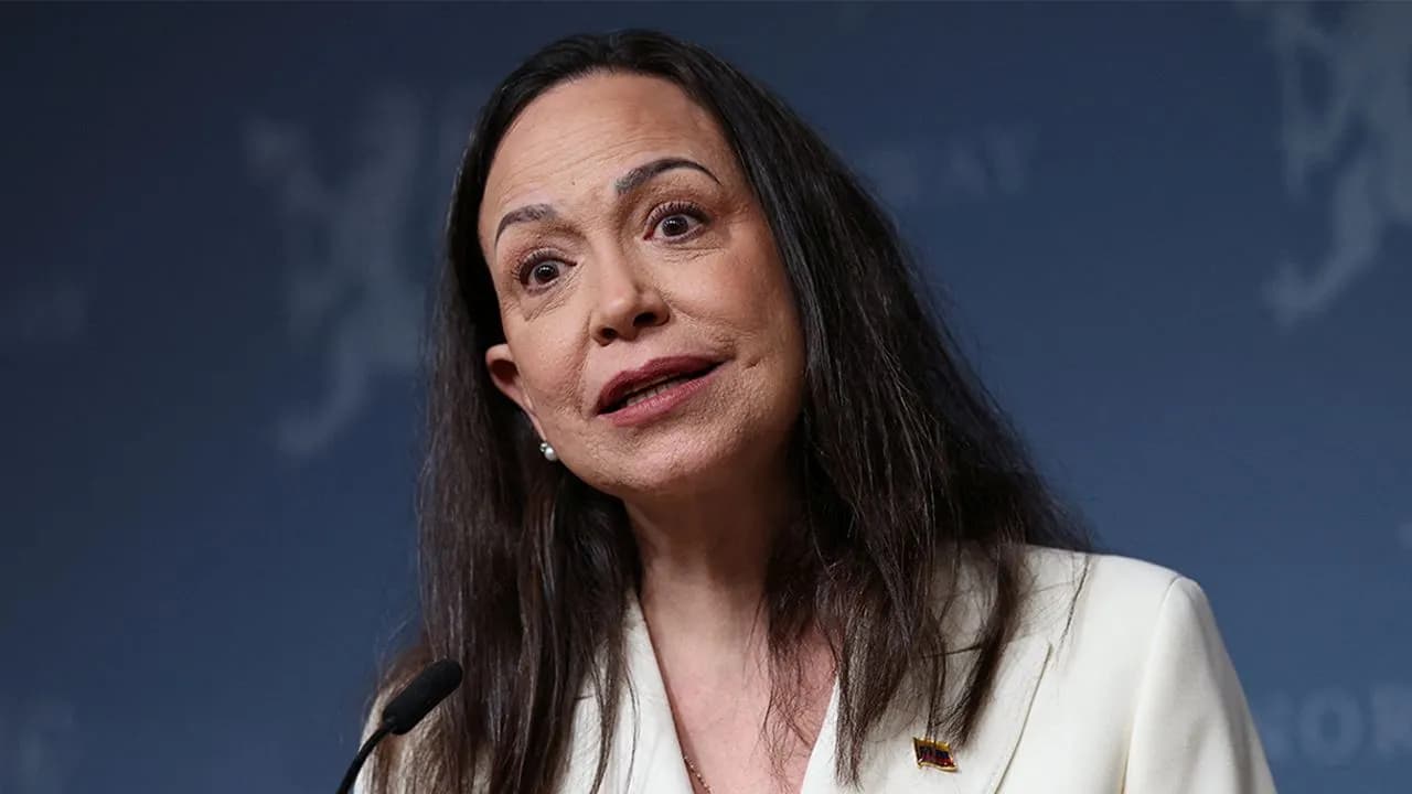 “Es la arquitecta principal de las torturas”: María Corina Machado no reconoció a Delcy Rodríguez como presidenta encargada “Es la arquitecta principal de las torturas”: María Corina Machado no reconoció a Delcy Rodríguez como presidenta encargada