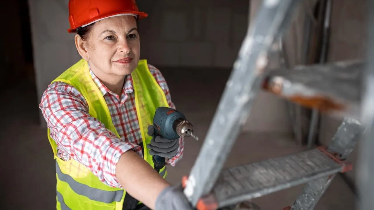 photologuephotos2024-10high-angle-female-construction-worker-with-electric-drill_1jpg photologuephotos2024-10high-angle-female-construction-worker-with-electric-drill_1jpg