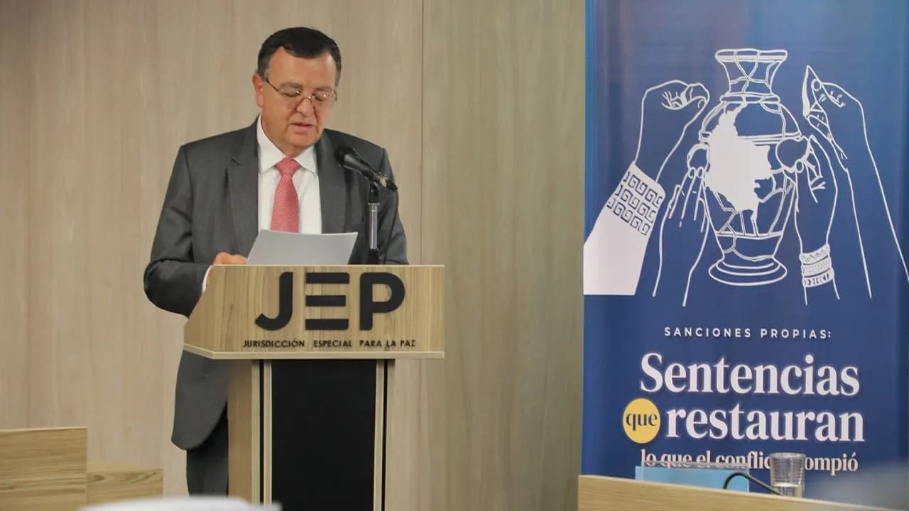 Alejandro Ramelli, presidente de la JEP Alejandro Ramelli, presidente de la JEP