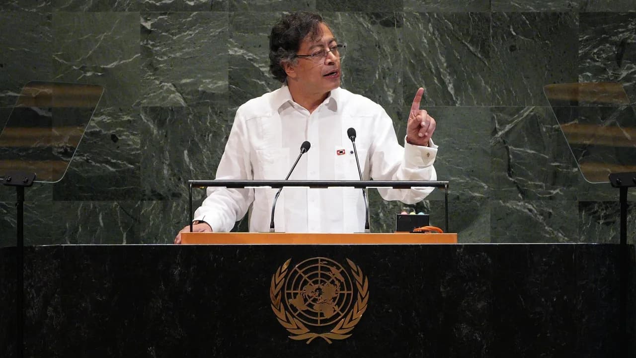Gustavo Petro en la ONU 1 Gustavo Petro en la ONU 1
