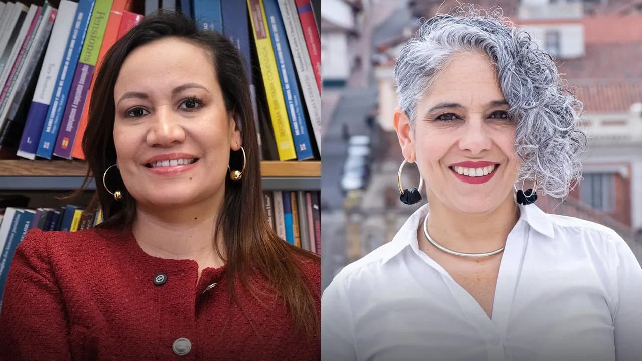 Carolina Corcho y María José Pizarro. Carolina Corcho y María José Pizarro.