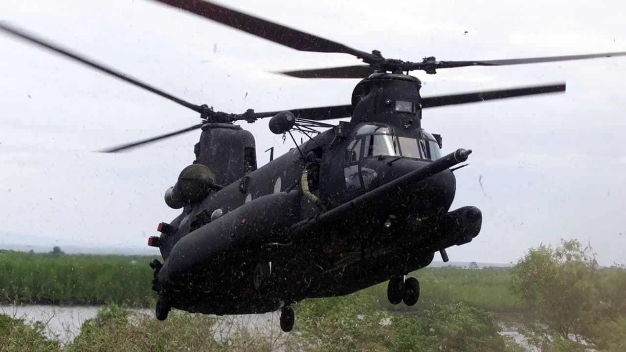 Helicóptero CH-47 Chihook Helicóptero CH-47 Chihook